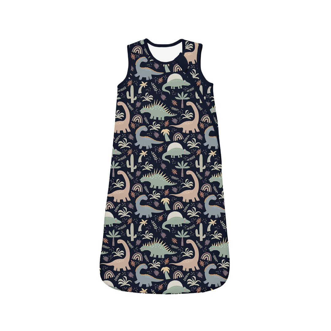 Navy Jurassic Jungle Sleep Bag Seasonless 1.0 TOG - Zumbamboo