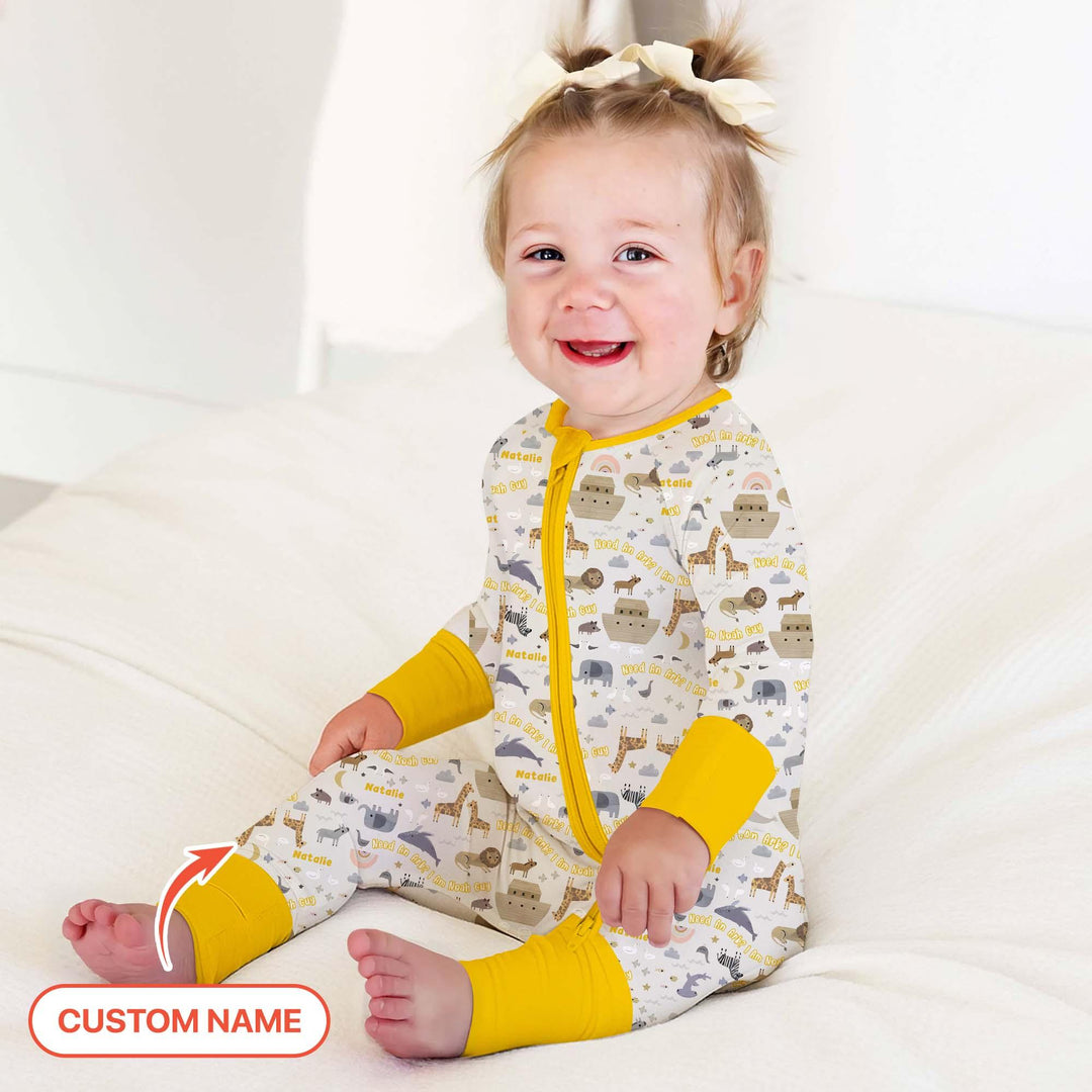 Need An Ark? I Noah Guy Custom Name Convertible Zippy - Zumbamboo