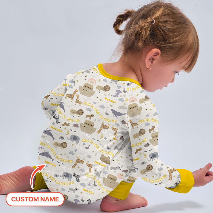 Need An Ark? I Noah Guy Custom Name Convertible Zippy - Zumbamboo