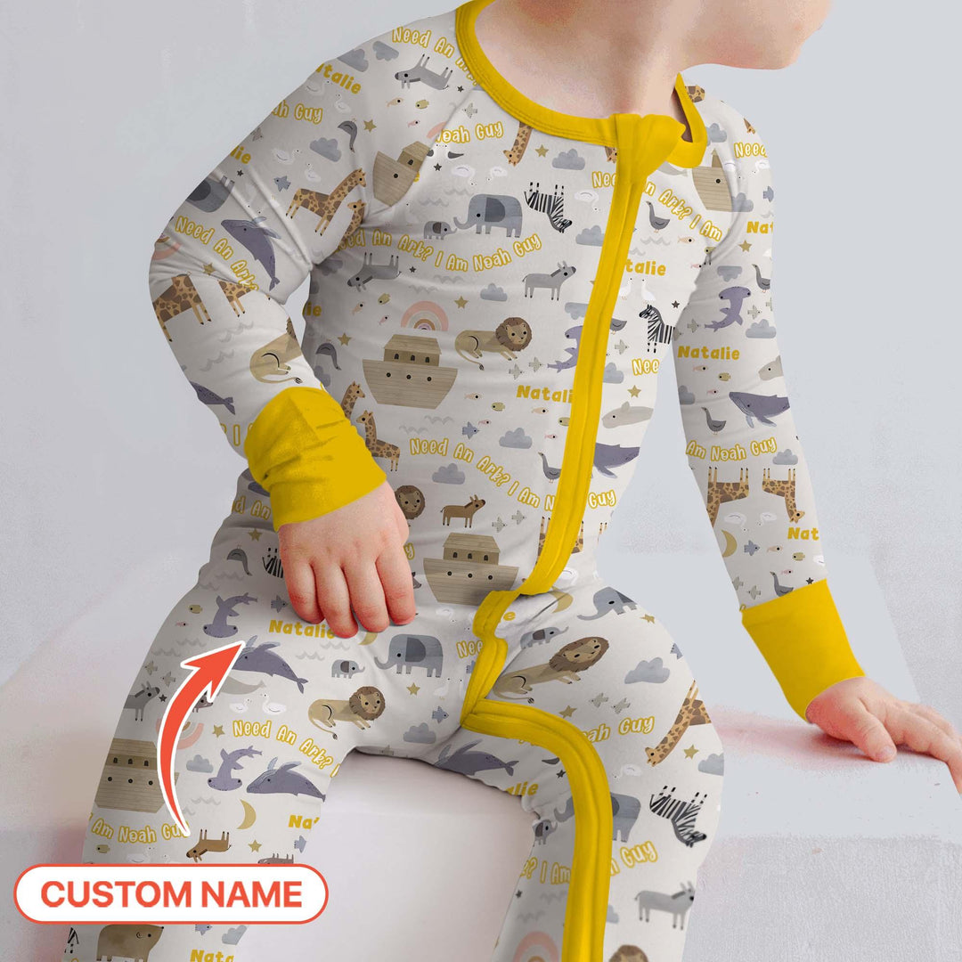 Need An Ark? I Noah Guy Custom Name Convertible Zippy - Zumbamboo