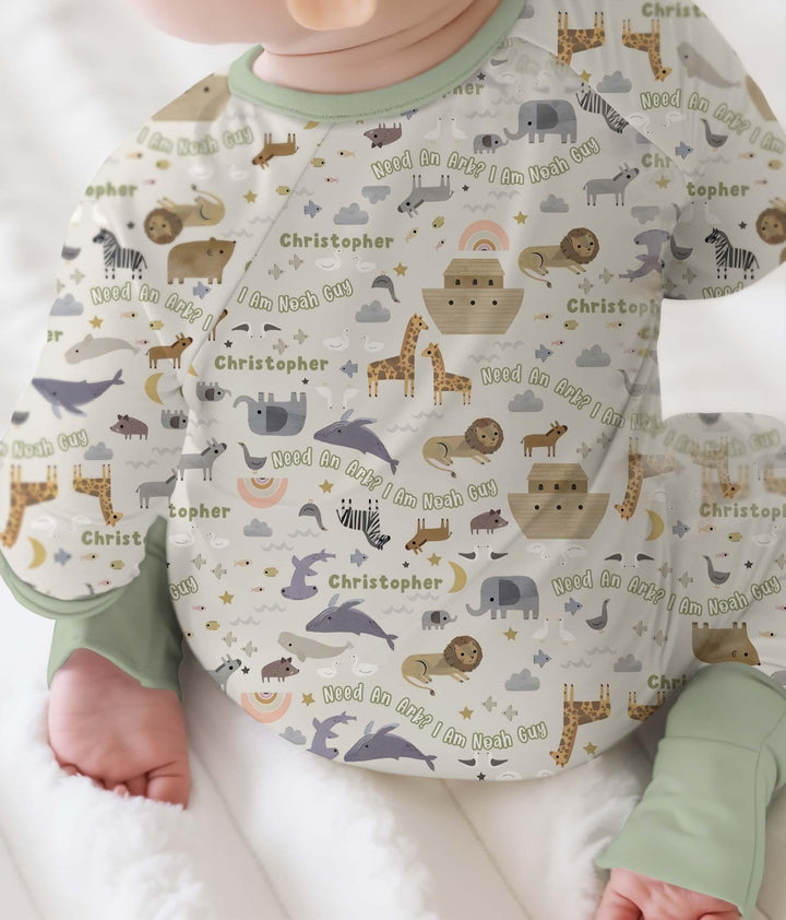 Need An Ark? I Noah Guy Custom Name Convertible Zippy - Zumbamboo