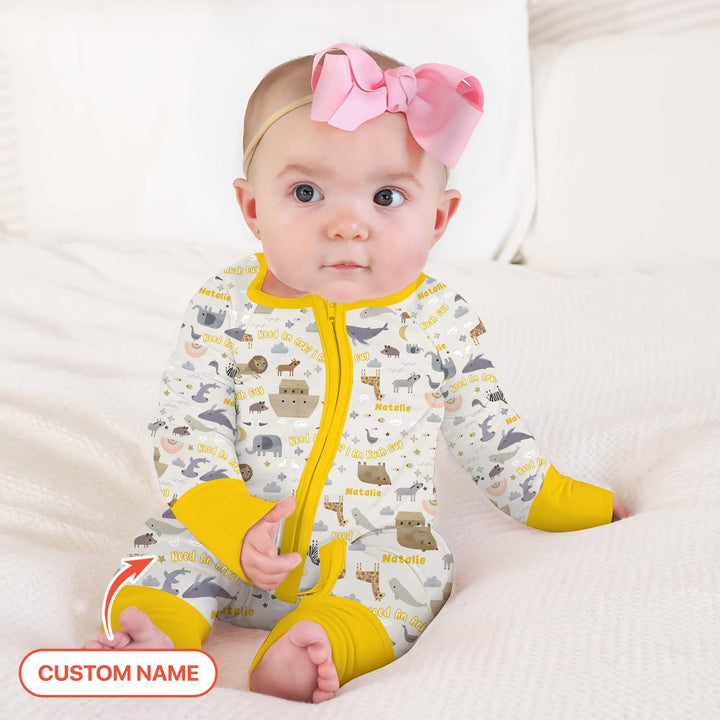 Need An Ark? I Noah Guy Custom Name Convertible Zippy - Zumbamboo