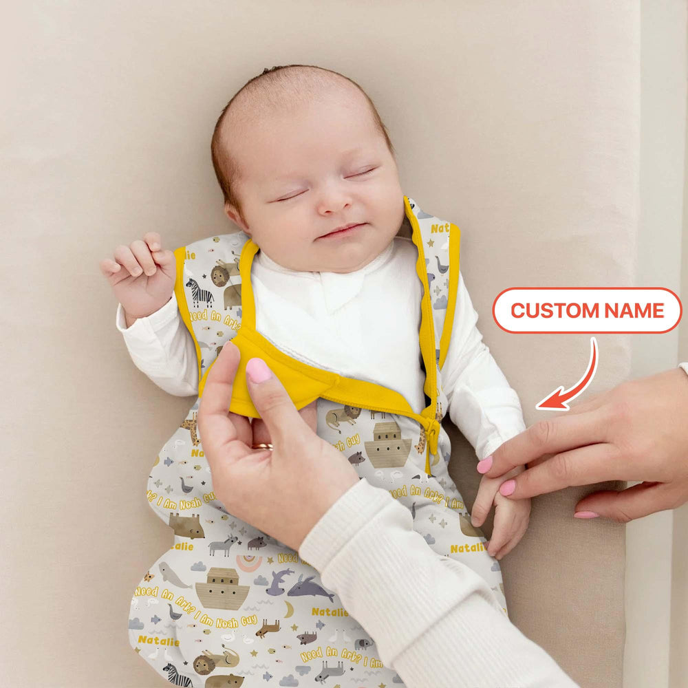 Need An Ark? I Noah Guy Custom Name Sleep Bag - Zumbamboo