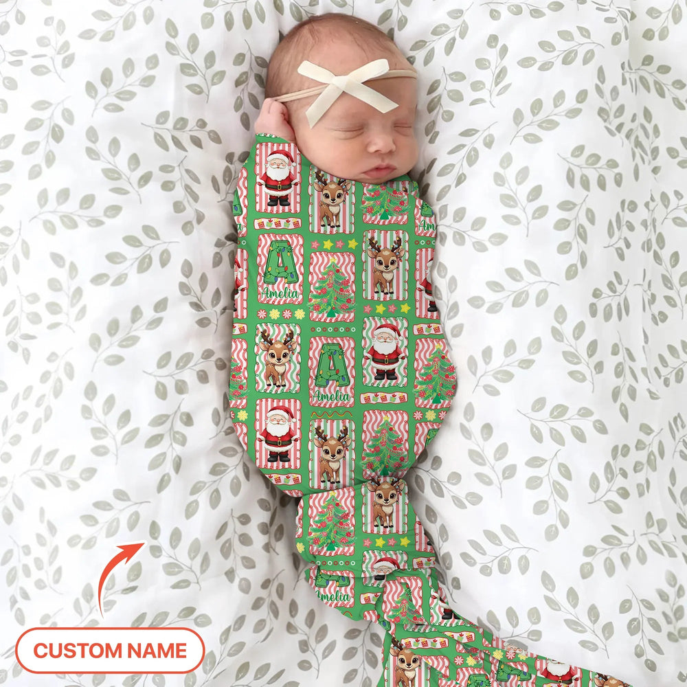 North Pole Wonderland Swaddle Blanket - Zumbamboo