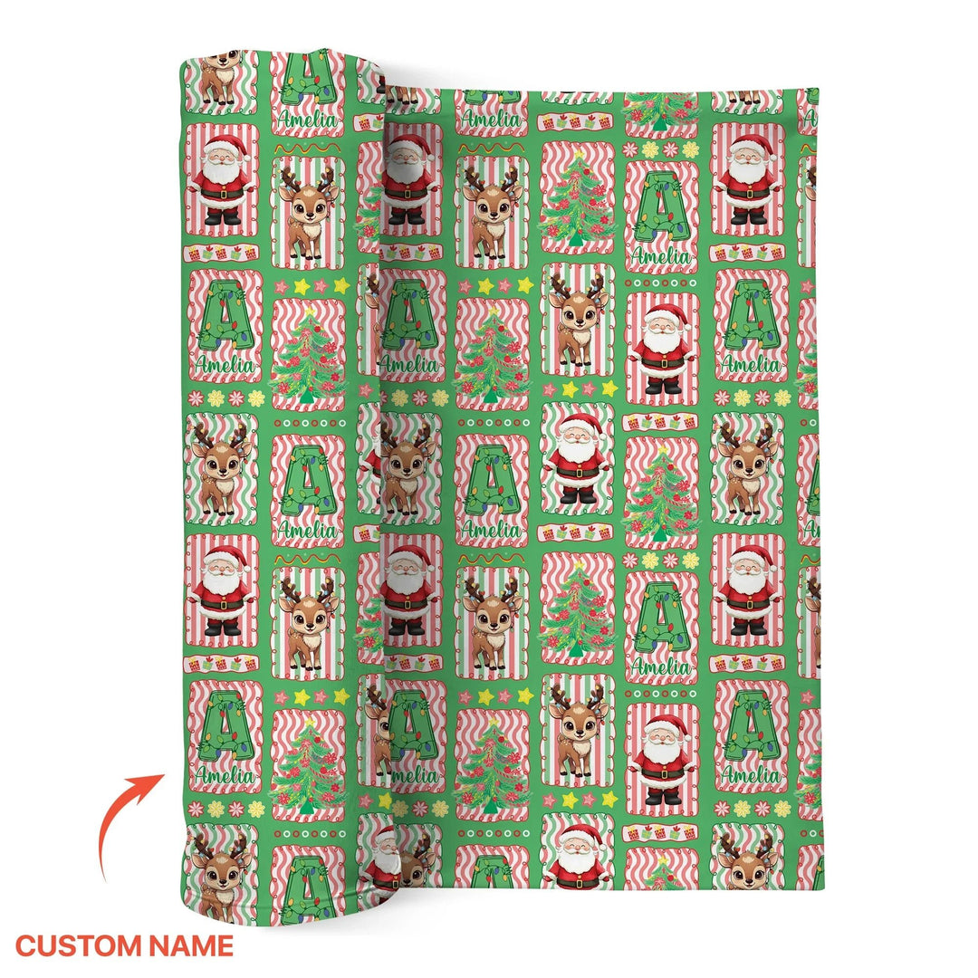 North Pole Wonderland Swaddle Blanket - Zumbamboo