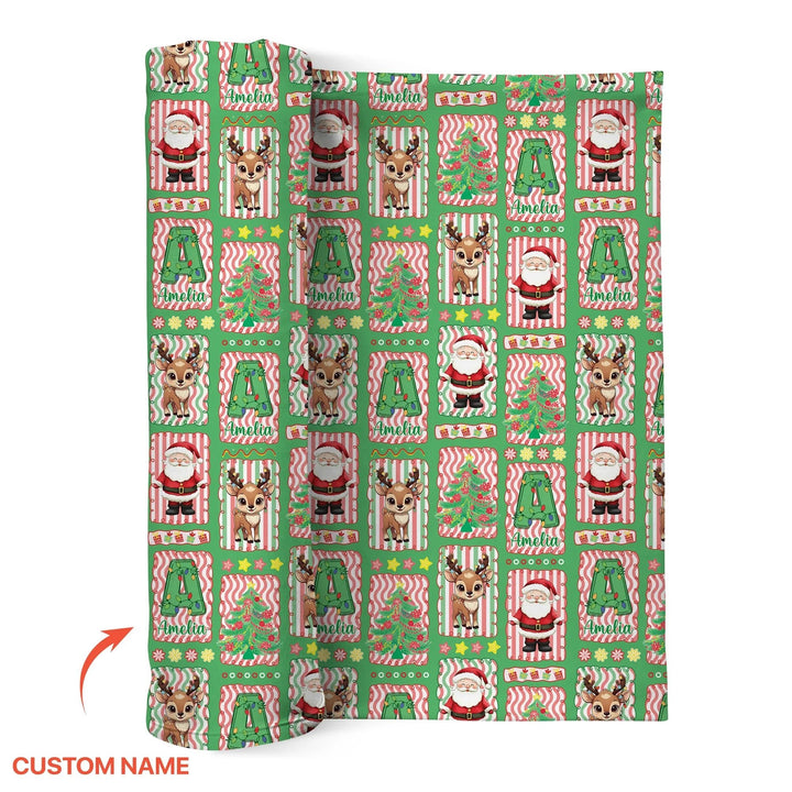 North Pole Wonderland Swaddle Blanket - Zumbamboo