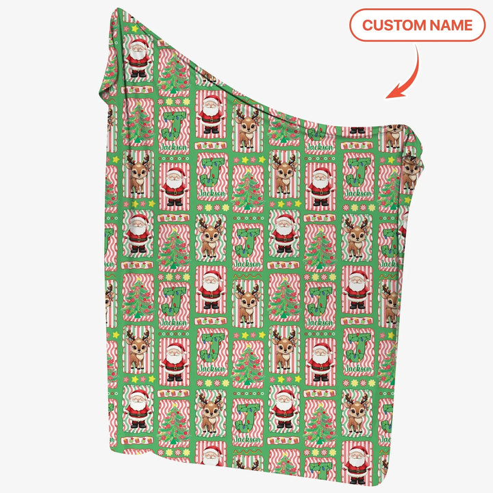 North Pole Wonderland Swaddle Blanket - Zumbamboo