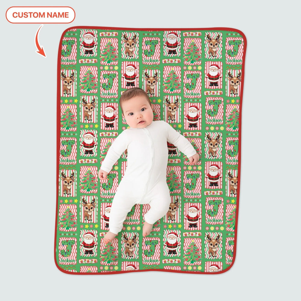 North Pole Wonderland Toddler Blanket - Zumbamboo