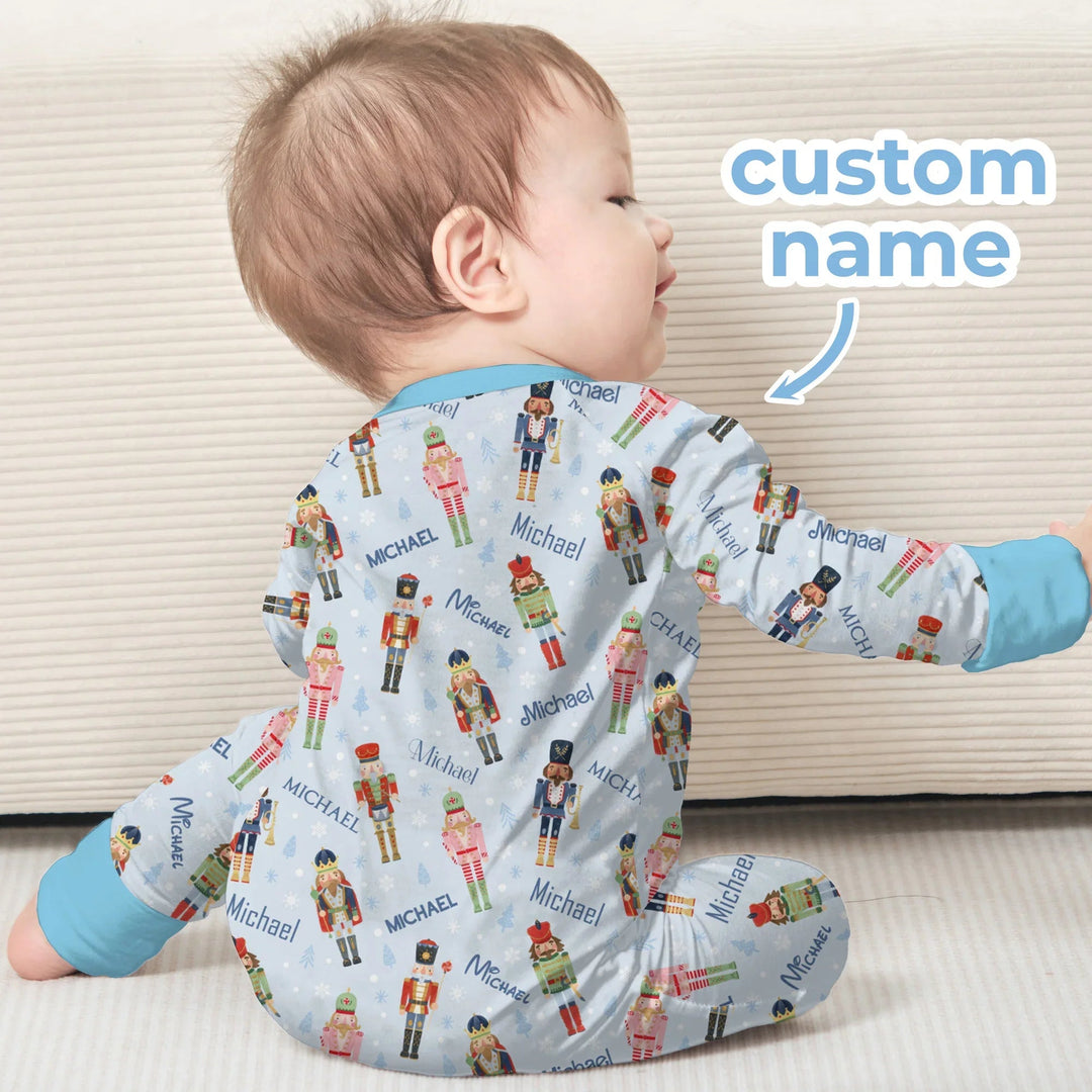 Nutcracker Parade Custom Name Boy Convertible Zippy - Zumbamboo