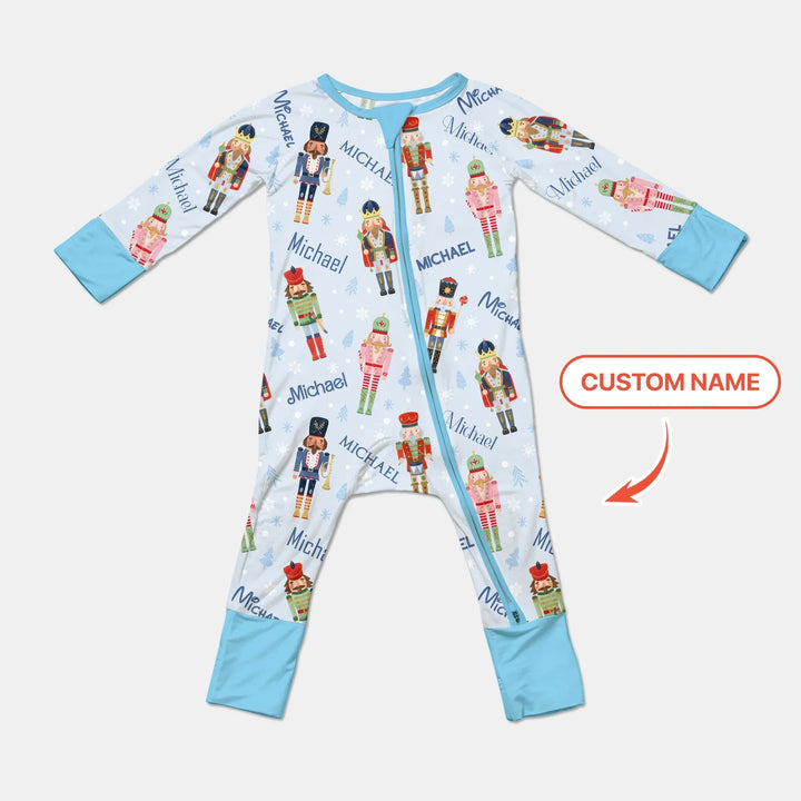 Nutcracker Parade Custom Name Boy Convertible Zippy - Zumbamboo
