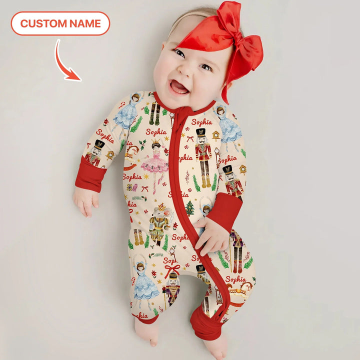 Nutcracker’s Christmas Dream Custom Name Convertible Zippy - Zumbamboo