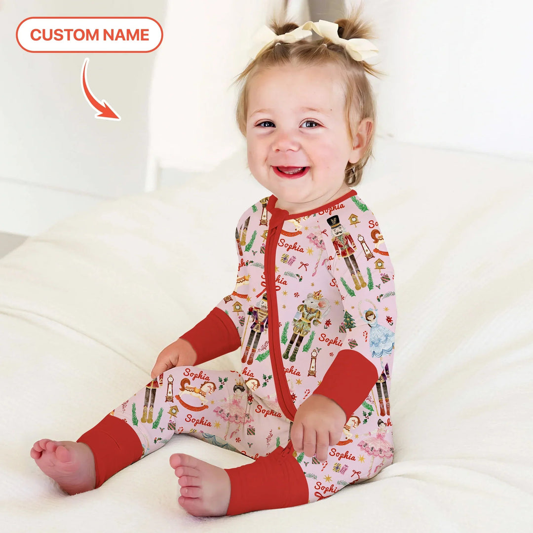 Nutcracker’s Christmas Dream Custom Name Convertible Zippy - Zumbamboo