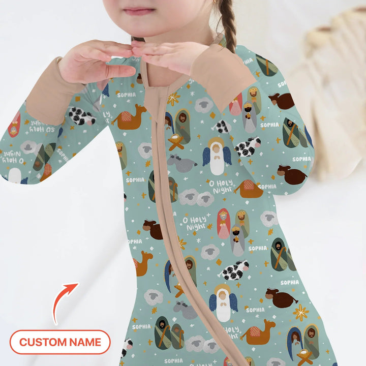 O Holy Night Custom Name Convertible Zippy - Zumbamboo