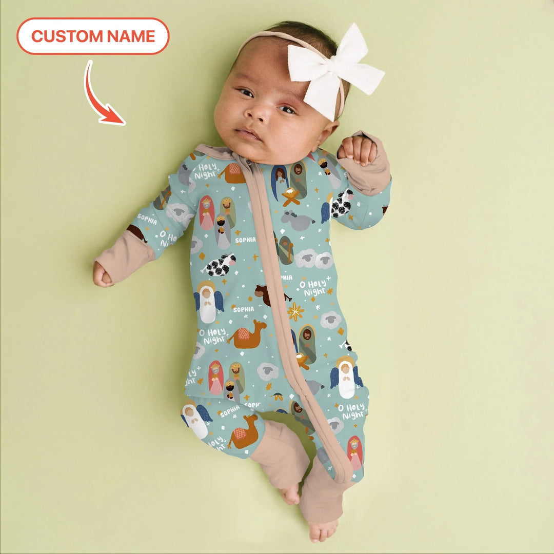 O Holy Night Custom Name Convertible Zippy - Zumbamboo