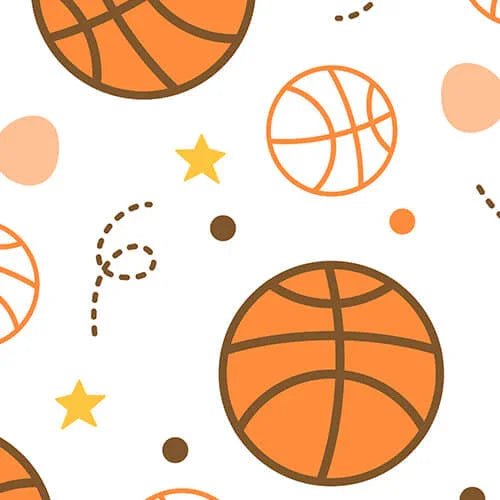 Orange Basketball Shorty Zippered Romper - Zumbamboo