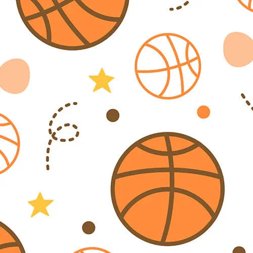 Orange Basketball Shorty Zippered Romper , Orange Basketball Shorty Zippered Romper - 0-3M