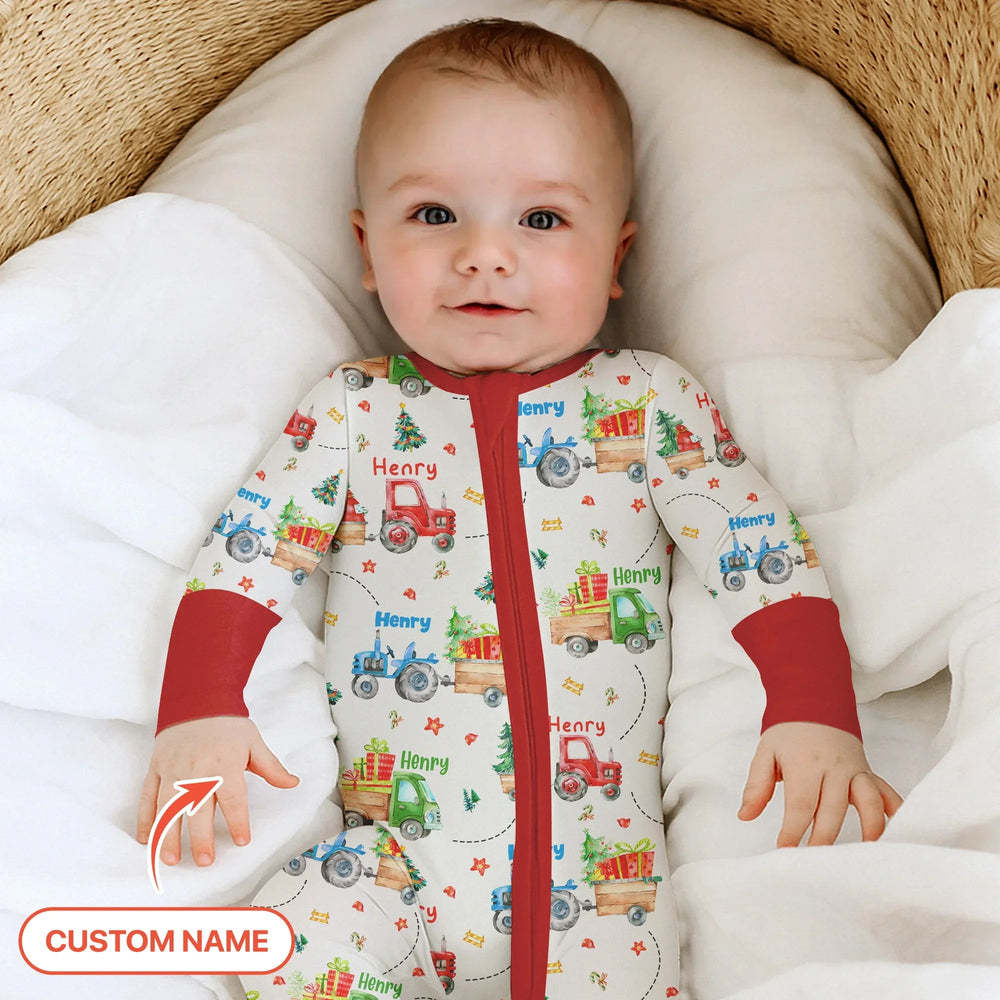 Personalized Santa's Little Builders Convertible Zippy - Zumbamboo