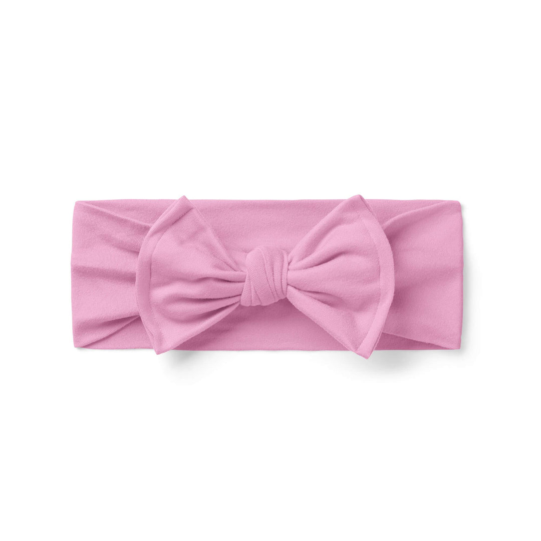 Pink Luxe Bow Headband - Zumbamboo