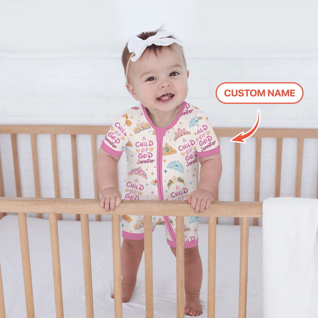 Princess A Child Of God Custom Name Shorty Zippy - Zumbamboo