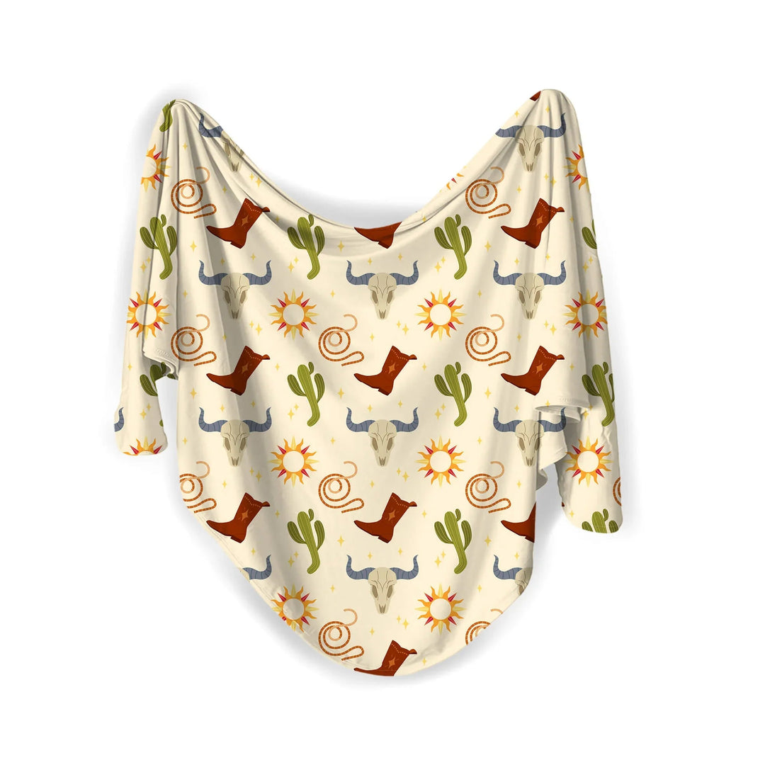 Ready to Rodeo Swaddle Blanket - Zumbamboo