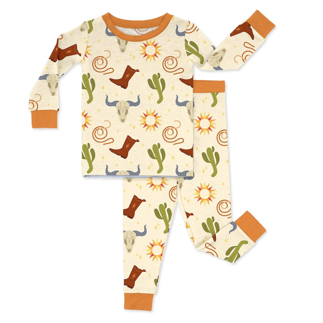 Ready To Rodeo Two Piece Pajama Set - Zumbamboo