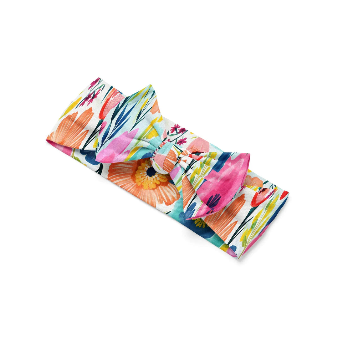 Secret Garden Luxe Bow Headband - Zumbamboo