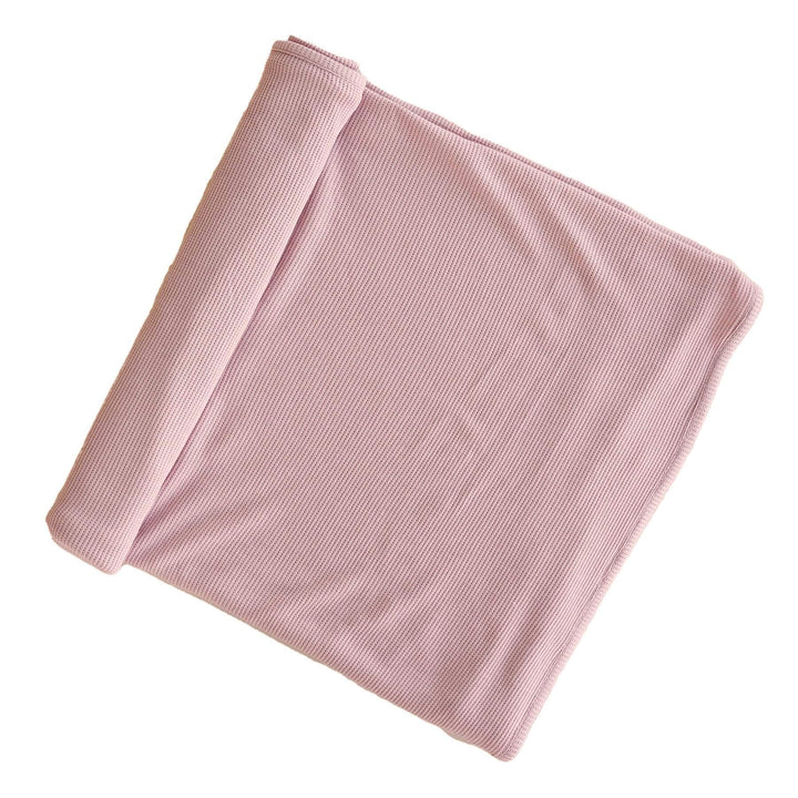 Solid Waffle Swaddle Blanket - Zumbamboo