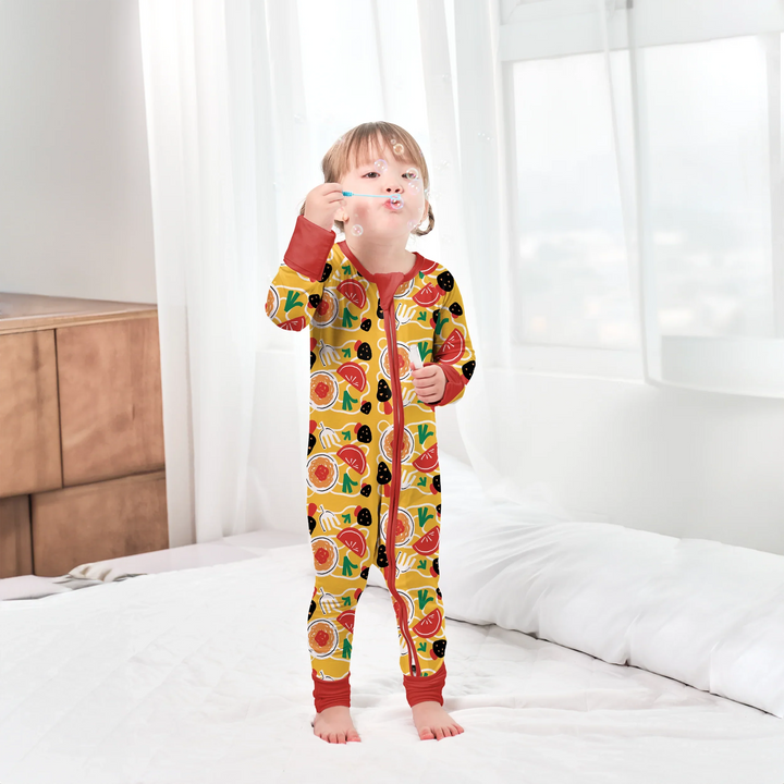 Spaghetti Convertible Zippered Romper , Spaghetti Convertible Zippered Romper - Newborn