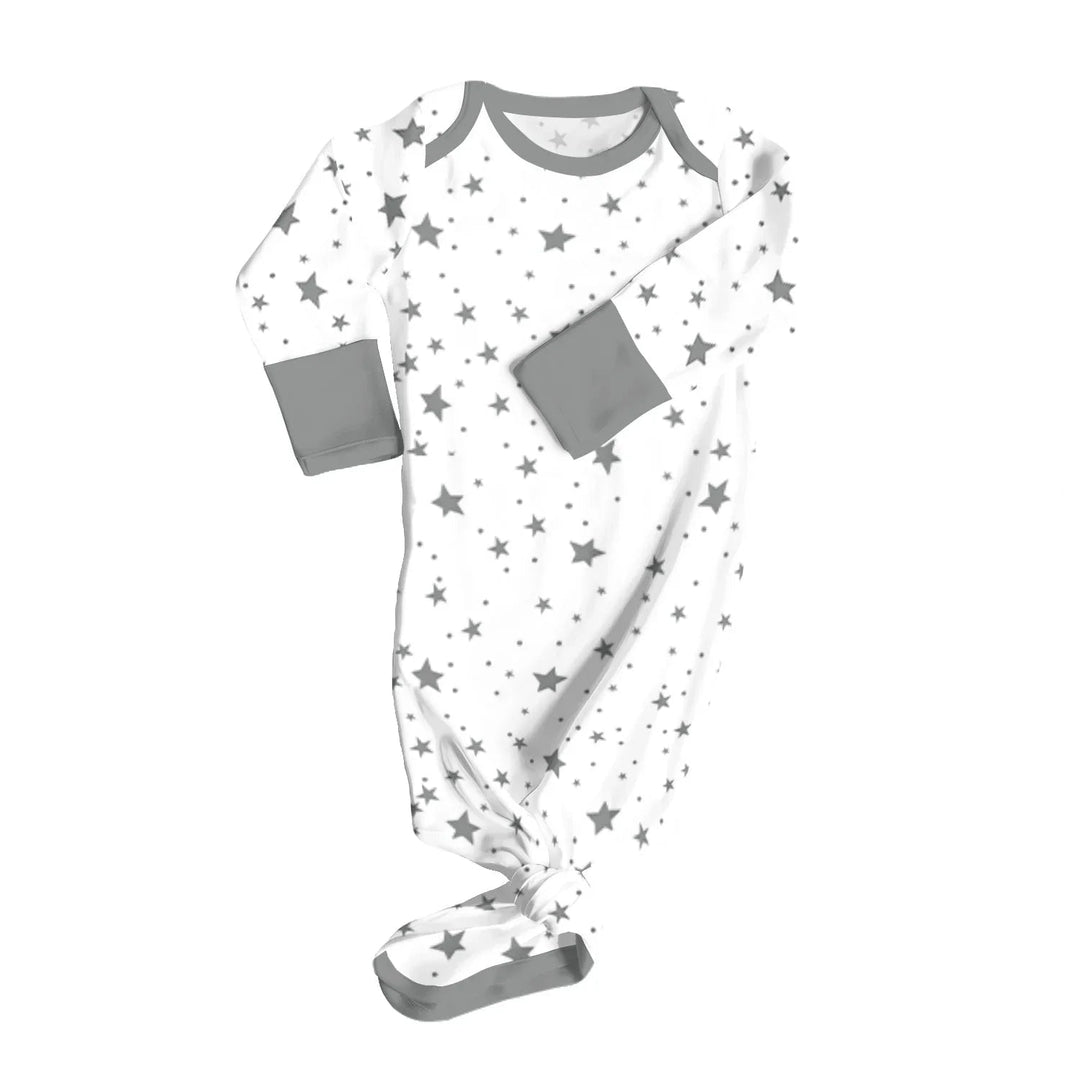 Stars White Knot Gown - Zumbamboo