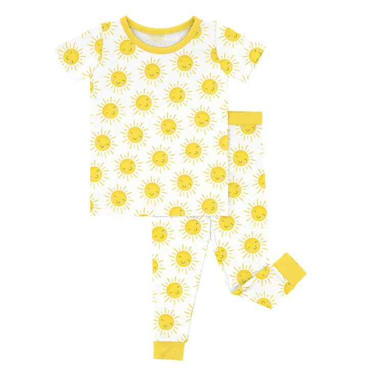 Sunshine Two Piece Short Sleeve Pajama Set , Sunshine Two Piece Short Sleeve Pajama Set - 12-18M