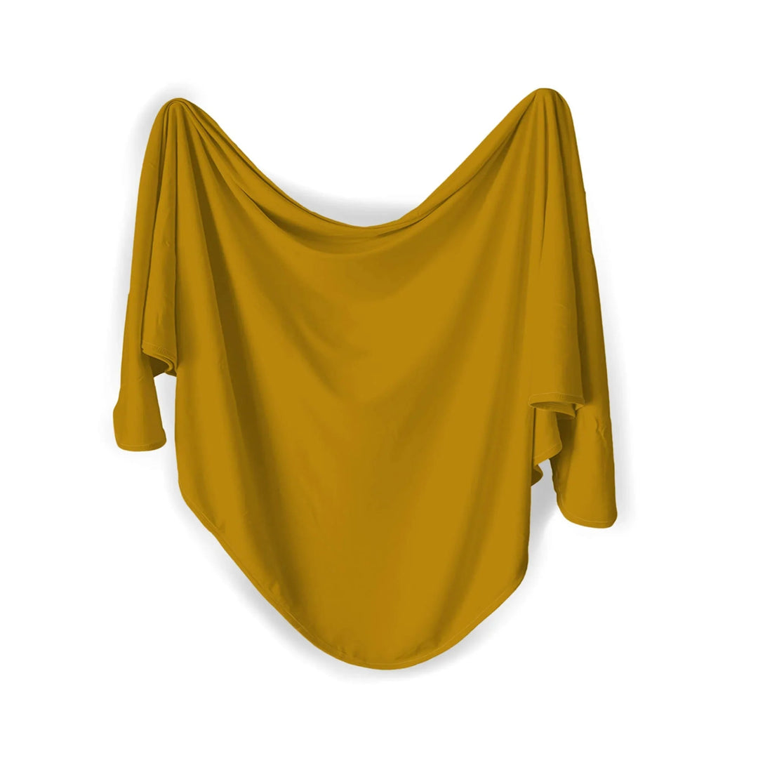 Swaddle Blanket In Dark Goldenrod - Zumbamboo