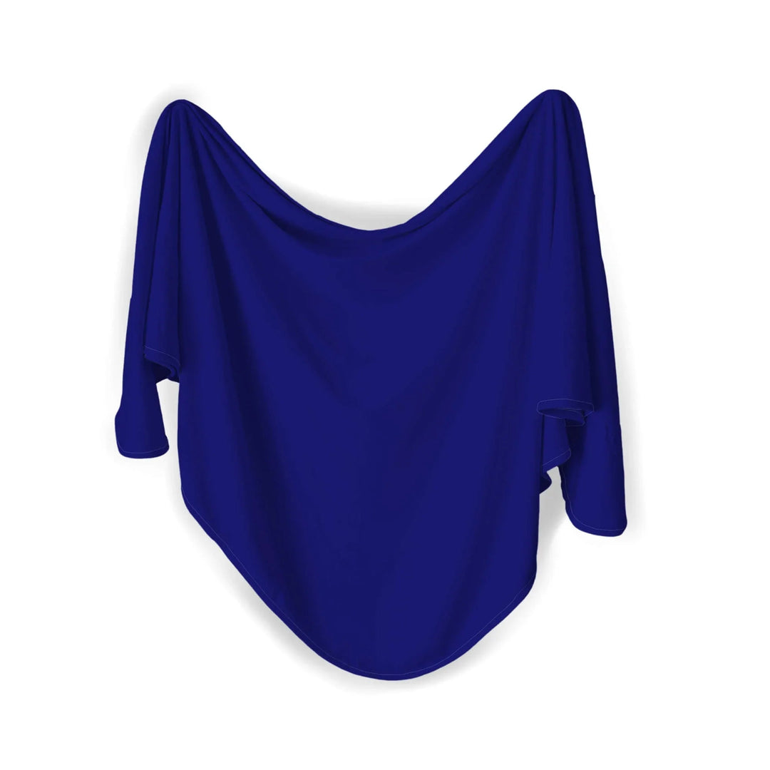 Swaddle Blanket In Midnight Blue - Zumbamboo