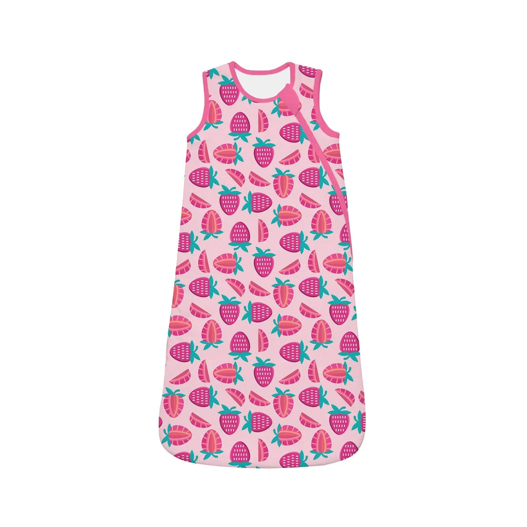 Sweet Strawberries Sleep Bag Seasonless 1.0 TOG - Zumbamboo
