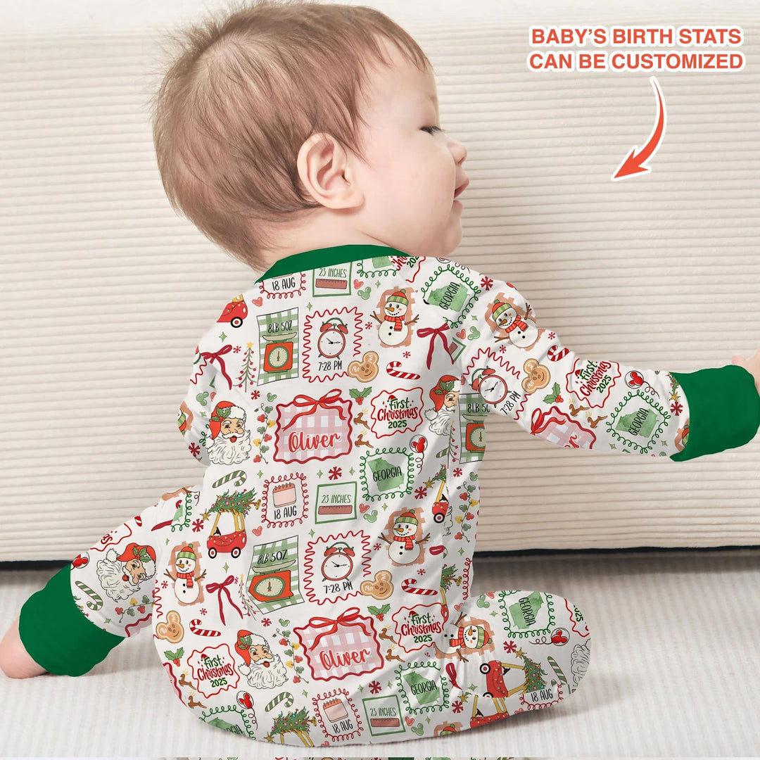 The Little Retro Dreamer First Christmas 2025 Convertible Zippy - Zumbamboo