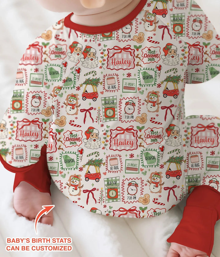 The Little Retro Dreamer First Christmas 2025 Convertible Zippy - Zumbamboo