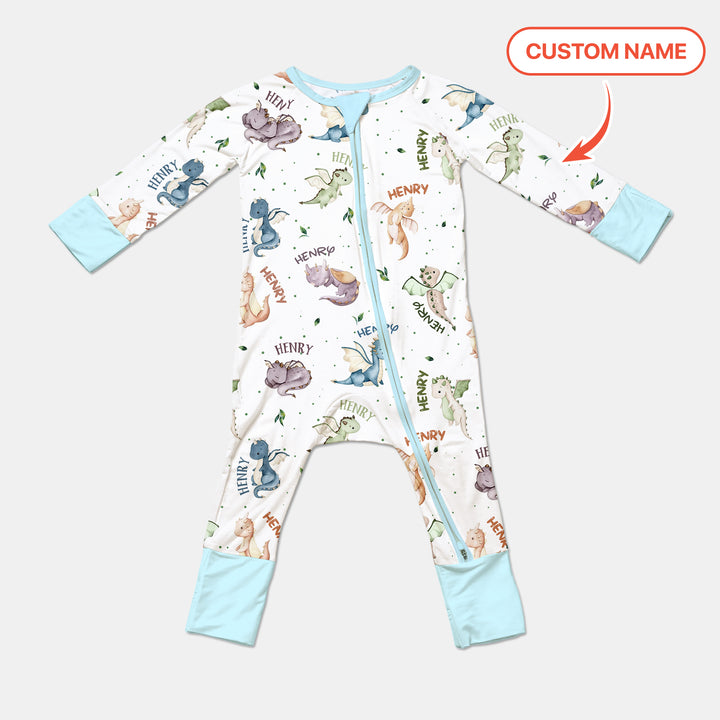 Sweet Baby Dragons Custom Name Convertible Zippy