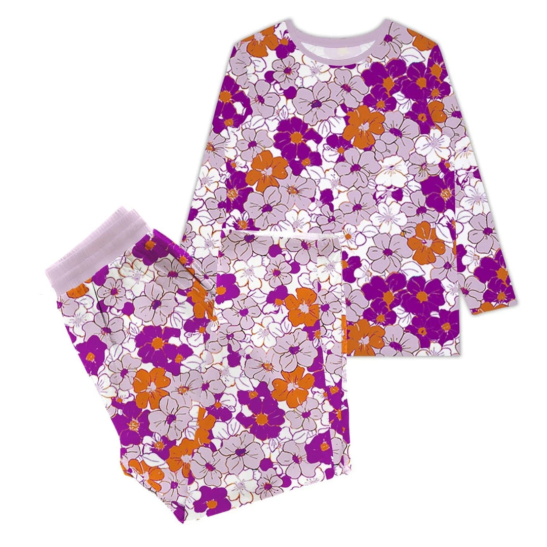 Tropical Floral Women Pajama Set - Zumbamboo