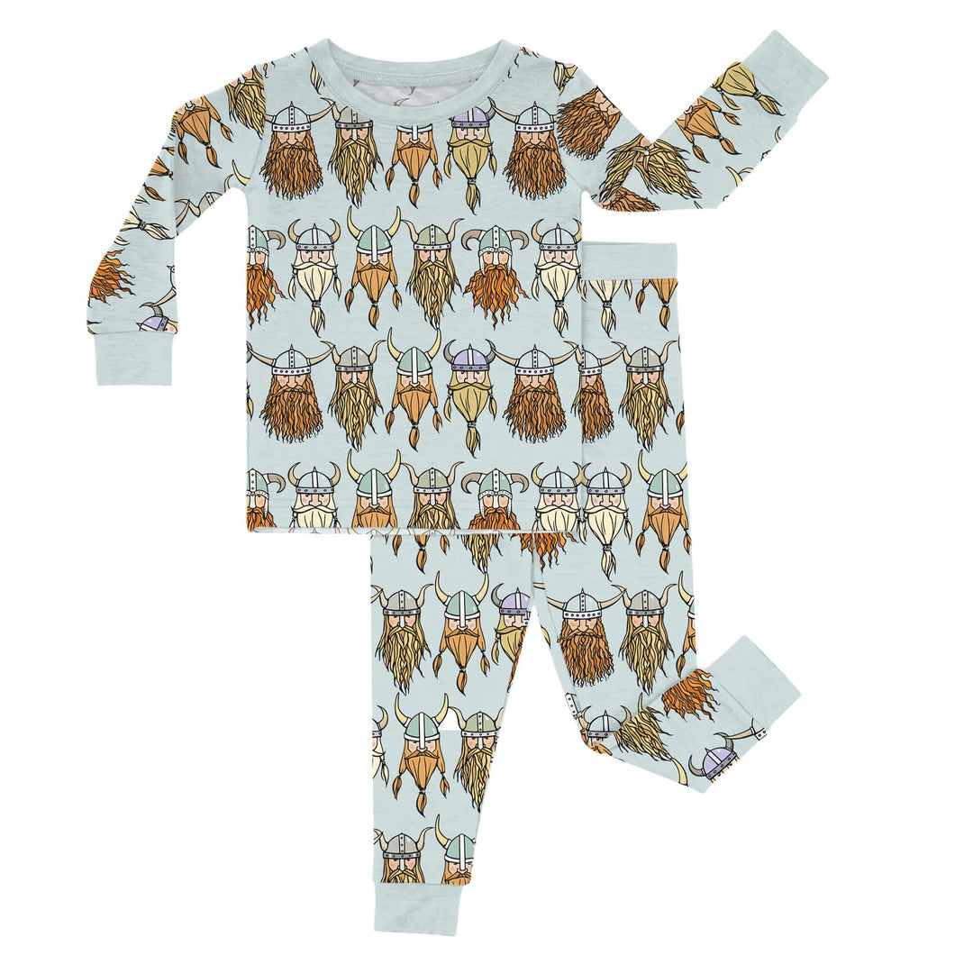 Viking Two Piece Pajama Set - Zumbamboo