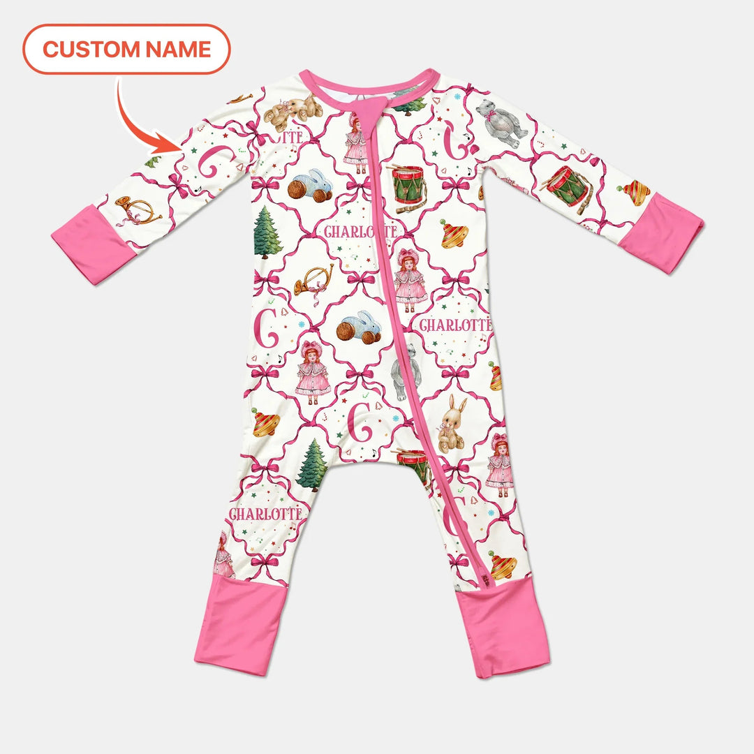 Vintage Christmas Toy Custom Name Girl Convertible Zippy - Zumbamboo