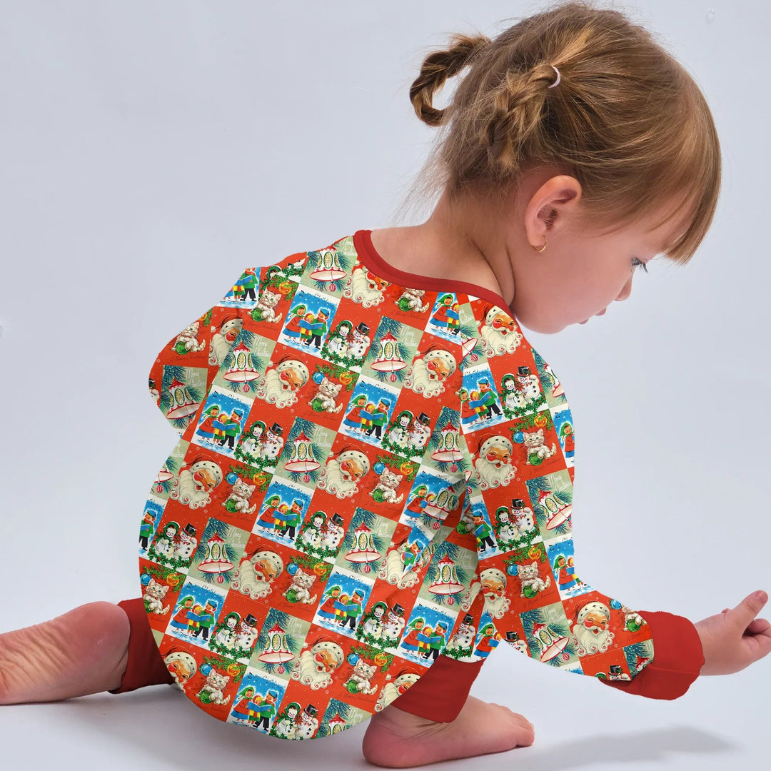 Vintage Holiday Joy Convertible Zippy - Zumbamboo