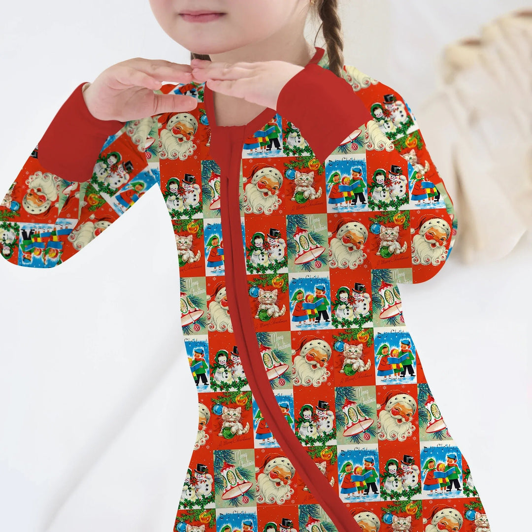 Vintage Holiday Joy Convertible Zippy - Zumbamboo