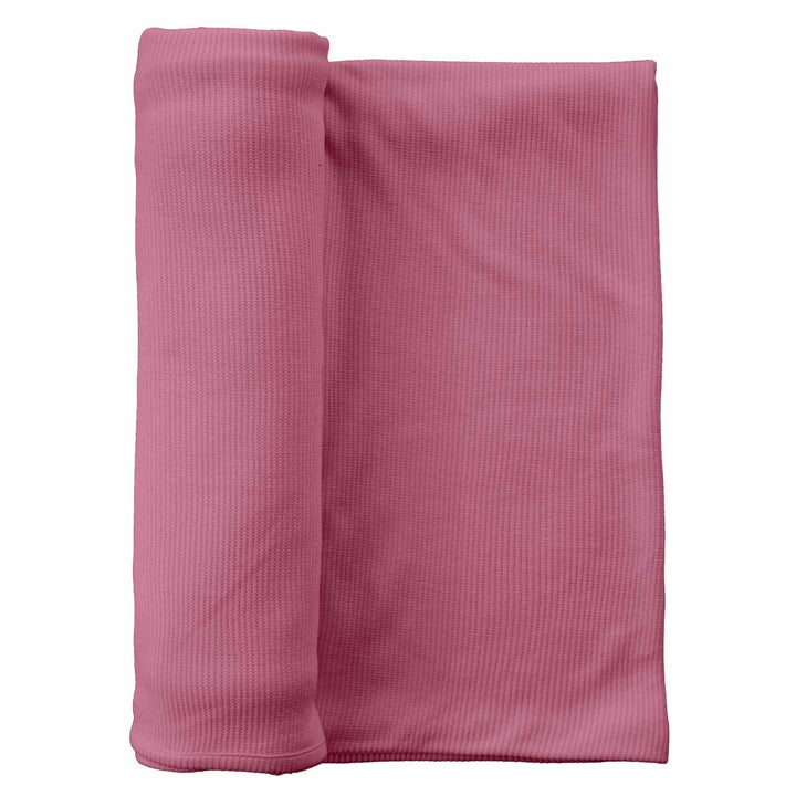 Solid Waffle Swaddle Blanket , Solid Waffle Swaddle Blanket - Boysenberry