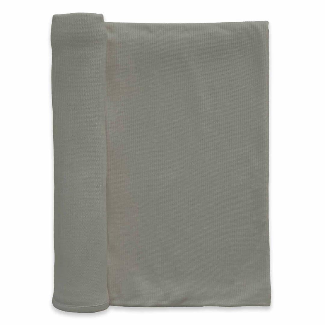 Solid Waffle Swaddle Blanket , Solid Waffle Swaddle Blanket - Eucalyptus