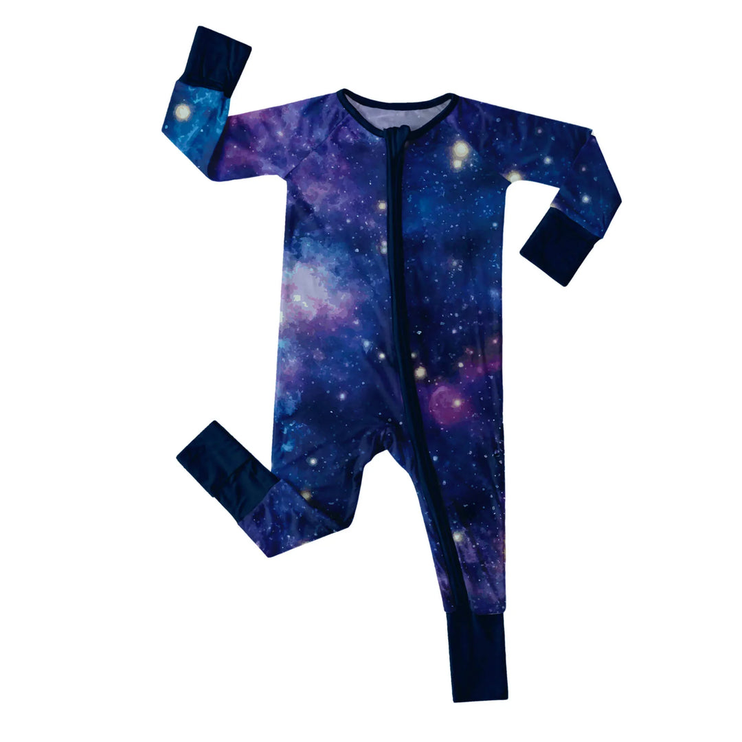 Nebula Convertible Zippered Romper , Nebula Convertible Zippered Romper - Newborn
