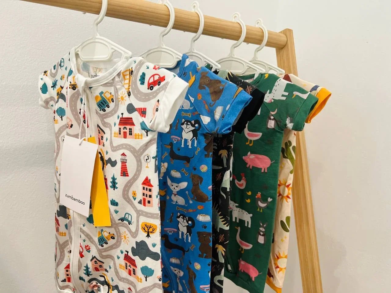 Sizing Guide for Bamboo Baby Pyjamas - Zumbamboo