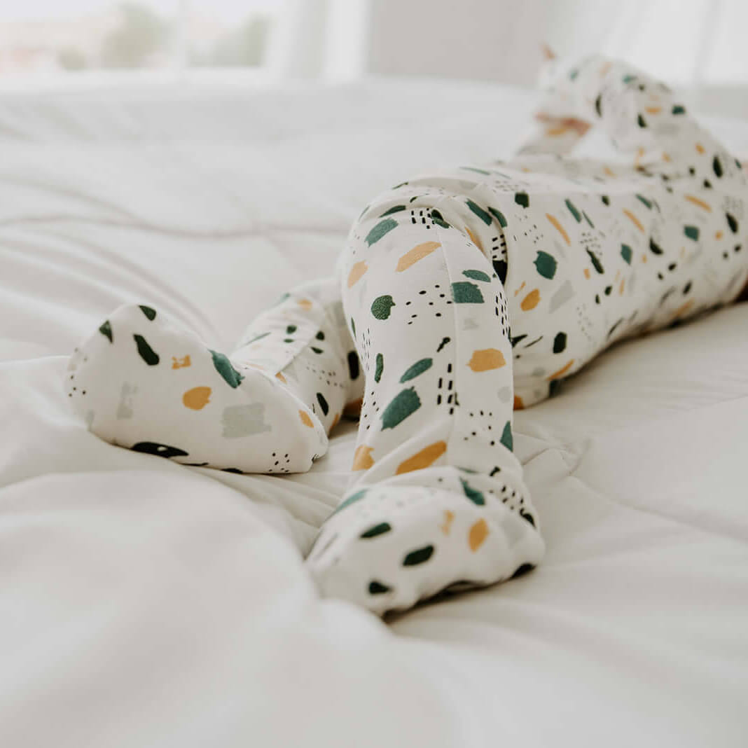 Zippered Footie Rompers