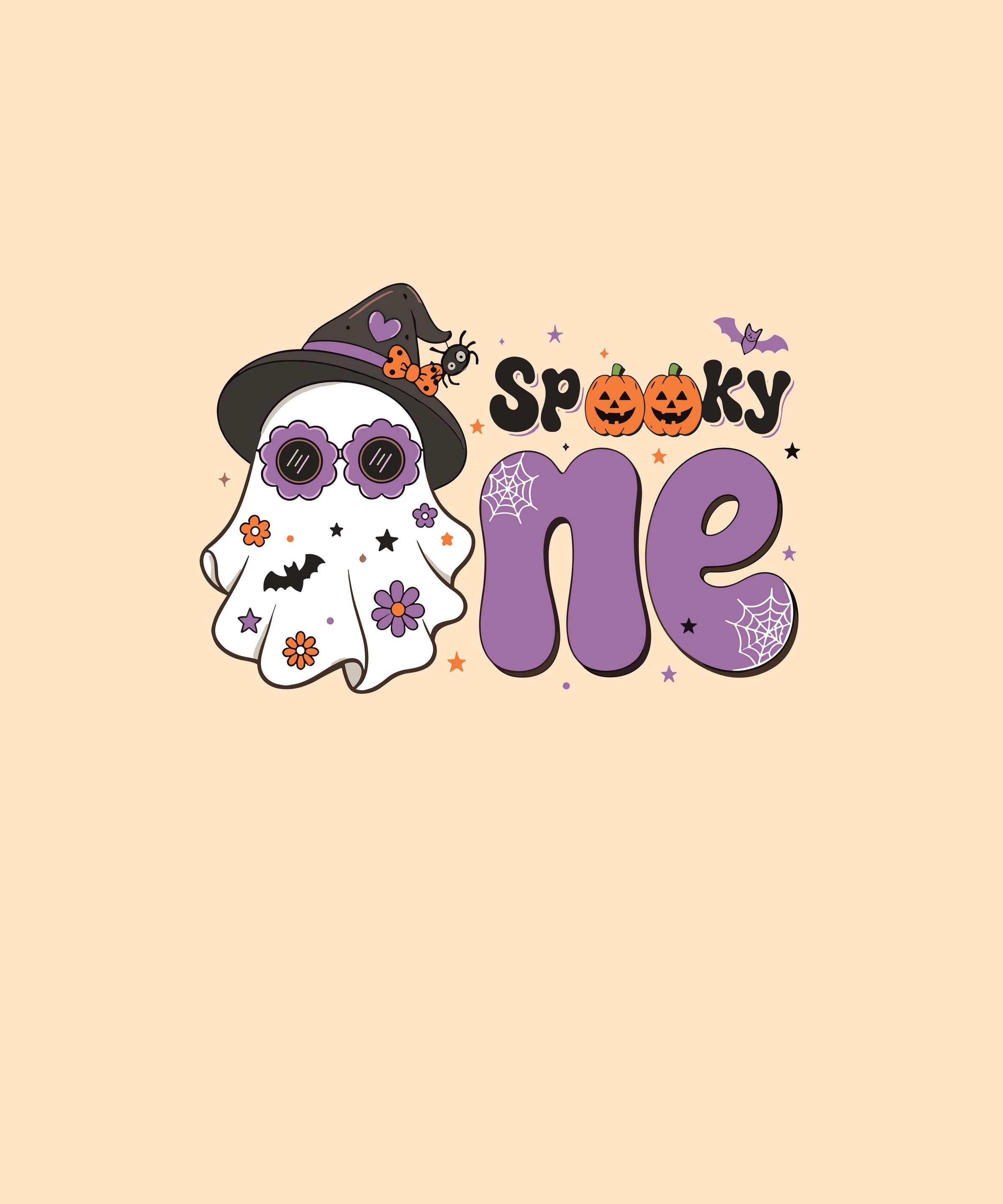 Personalized Spooky One Coquette Halloween Birthday
