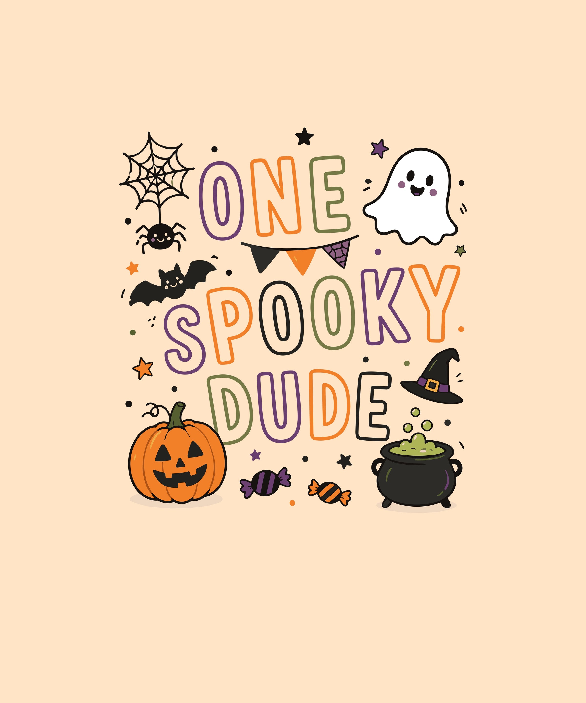 Custom Name Halloween 1st Birthday