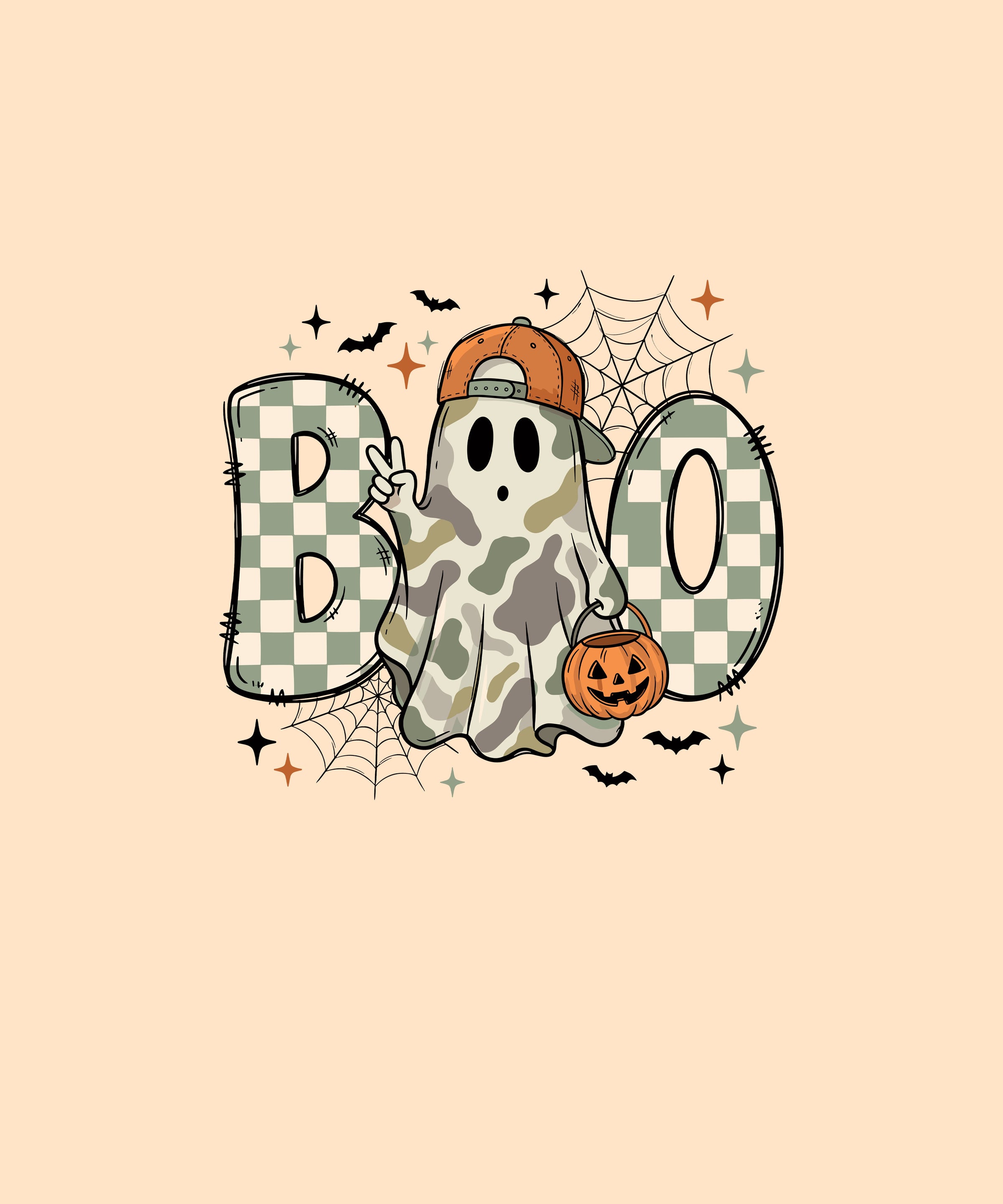 Personalized Baby Boy Halloween Ghost