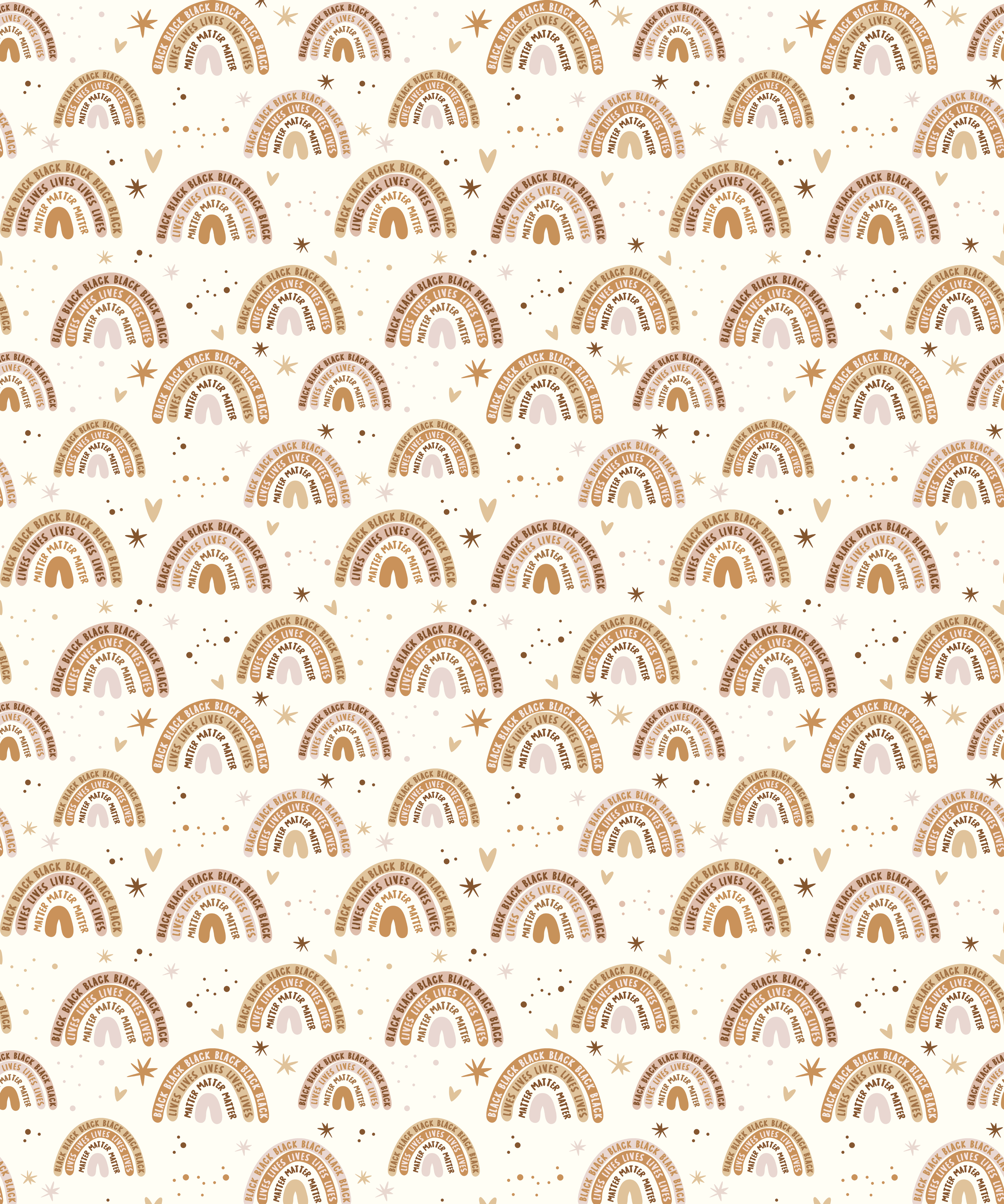 Back Lives Matter Rainbow